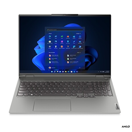 Lenovo ThinkBook/16p G3 ARH/R5-6600H/16"/2560x1600/16GB/512GB SSD/RTX 3060/W11P/Gray/3R