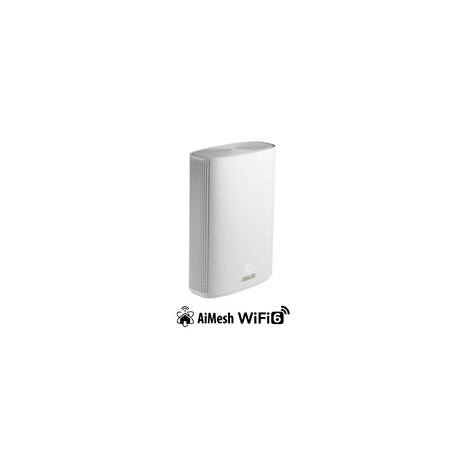ASUS ZenWiFi XP4 Hybrid 1-pack Wireless AX1800 Dual-band Powerline Mesh WiFi 6 System, Homeplug AV2