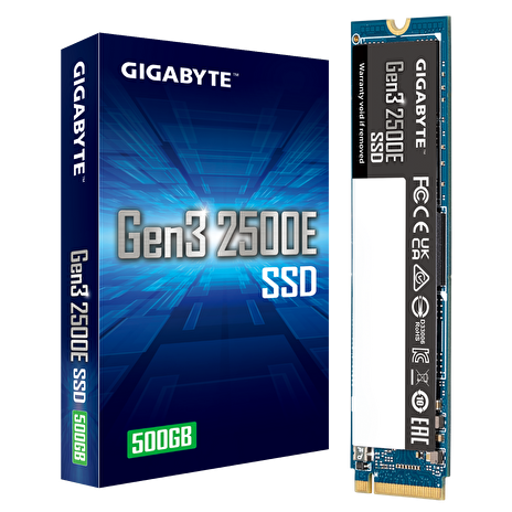 GIGABYTE 2500E SSD 500GB Gen3