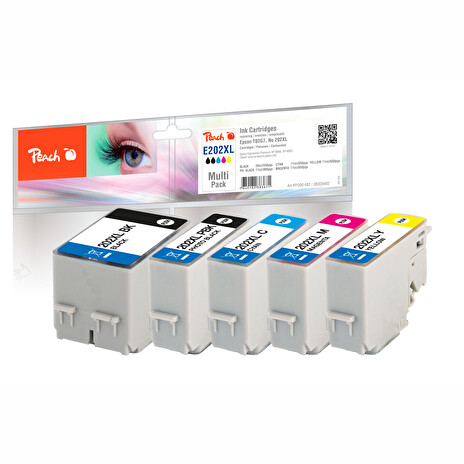 PEACH kompatibilní cartridge Epson No 202XL MultiPack