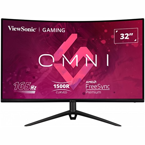 ViewSonic VX3218-PC-MHDJ / 32" prohnutý / VA / 16:9 / 1920x1080 / 165Hz/ 1ms/ 300cd/m2 / 2xHDMI / DP / Repro