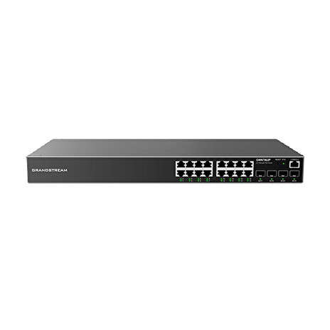 Grandstream GWN7802P Managed Network PoE Switch 16 1Gbps portů s PoE, 4 SFP porty