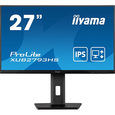 iiyama ProLite/XUB2793HS-B5/27"/IPS/FHD/75Hz/4ms/Black/3R