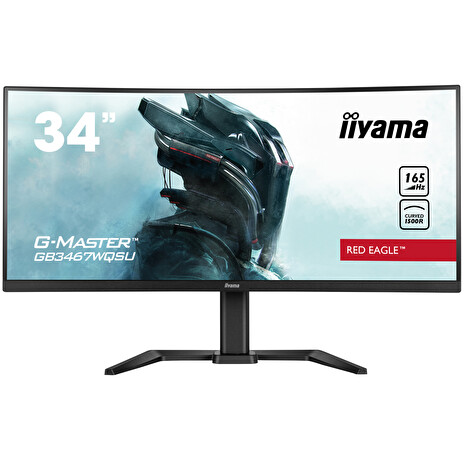 34" iiyama GB3467WQSU-B5:VA,UWQHD,165Hz,HDMI,repro