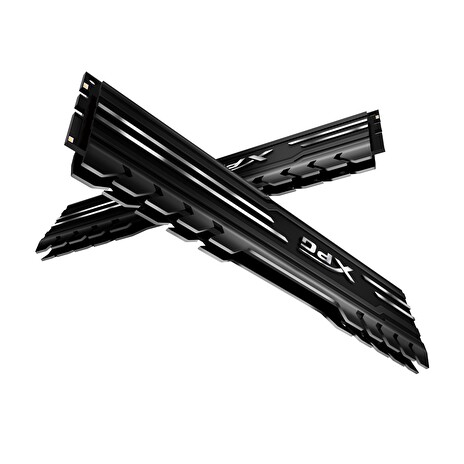 Adata Gammix D10/DDR4/16GB/3200MHz/CL16/2x8GB/Black