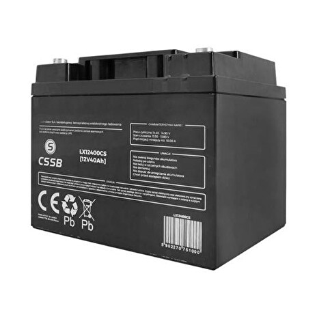 Baterie olověná 12V 40Ah LTC BATE-19834