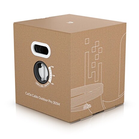Ubiquiti UACC-Cable-C5e-Outdoor-Pro-305M-W - UniFi venkovní kabel, Cat5e, 305m