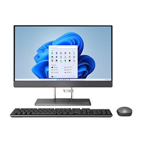 Lenovo IdeaCentre AIO 5 24IAH7 Core i5-12500H 12C/16GB/SSD 512GB/23,8"/FHD/IPS/250nitů/JBL repro/WIN11 PRO/šedá