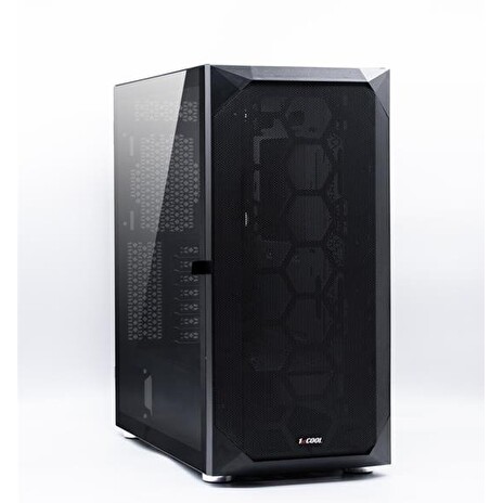 1stCOOL MiddleTower Wind Storm Black, USB3.0