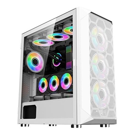 1stCOOL MiddleTower Wind Storm White, USB3.0, biela