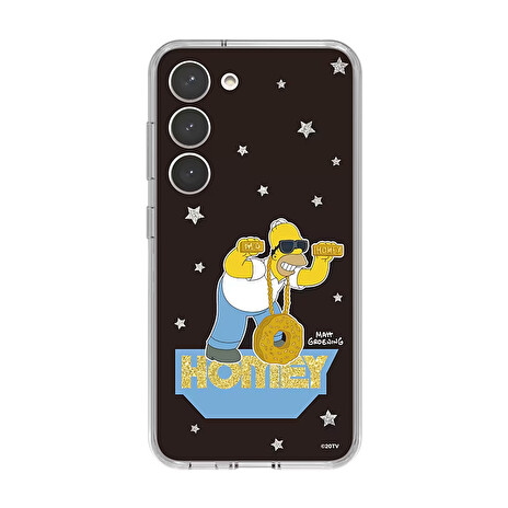 Samsung Rámeček Simpsonovi k ochrannému krytu Frame pro Samsung Galaxy S23+ Black
