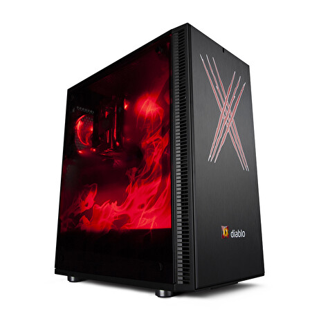 XDIABLO EXTREME H510M; Core i7 10700KF 3.8GHz/32GB RAM/1TB SSD PCIe + 2TB HDD