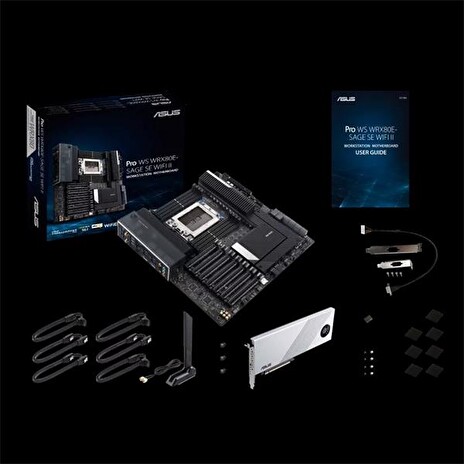 ASUS PRO WS WRX80E-SAGE SE WIFI II DDR4 E-ATX 7xPCIe4.0 RAID 2x10GbL USB3.0