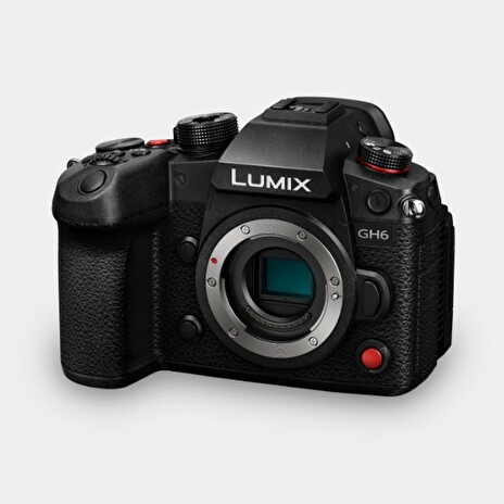 Panasonic DC-GH6E tělo, černý, 25,2MP, 6K, dotykový 3"LCD