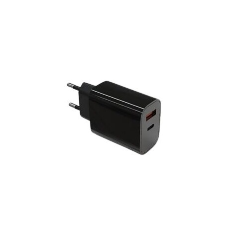TB Touch 2x3A USB C + USB A černá nabíječkar
