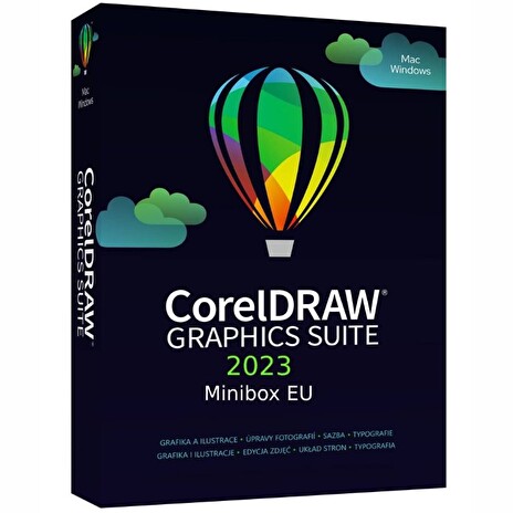 CorelDRAW Graphics Suite 2023 Minibox EU