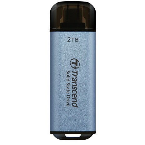 Transcend ESD300C 2TB, External SSD, USB 10Gbps, Type C/A
