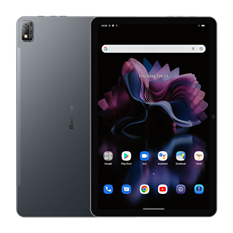 iGET BLACKVIEW TAB G16 Grey - 11" 2K+ IPS/1200x2000/LTE/Octa-core/8GB+256GB/7680mAh/Android 12/stylus/pouzdro/šedá