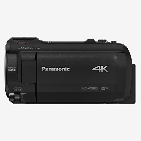 Panasonic HC-VX980EP-K, 1/2.3" BSI 8,3Mpx, 20x zoom 30.8mm, 4K, HDR, 5-osý HOIS, WiFi, černá