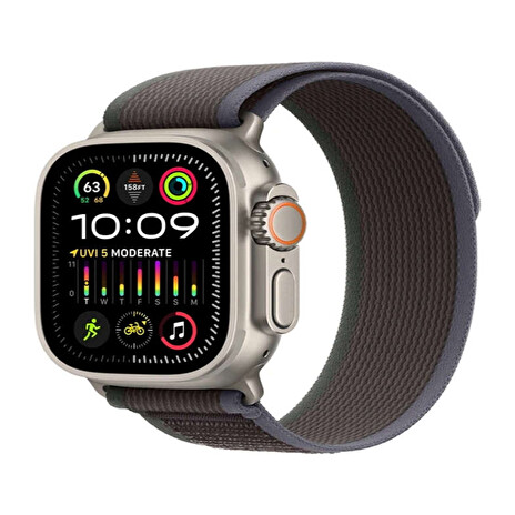 Apple Watch Ultra 2 49mm titanová s modročerným trailovým tahem S/M