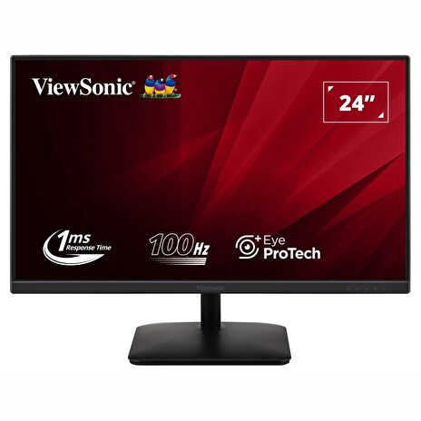 ViewSonic VA2408-MHDB / 23,8"/ IPS/ 16:9/ 1920x1080/ 1ms/ 250cd/m2/ HDMI / VGA / DP / 2 x USB 3.2 hub