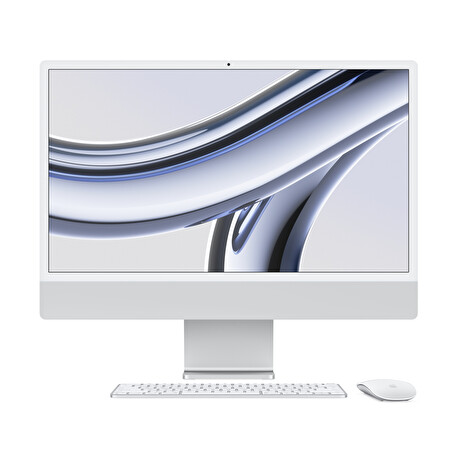 Apple iMac 24/23,5"/4480 x 2520/M3/8GB/256GB SSD/M3/Sonoma/Silver/1R