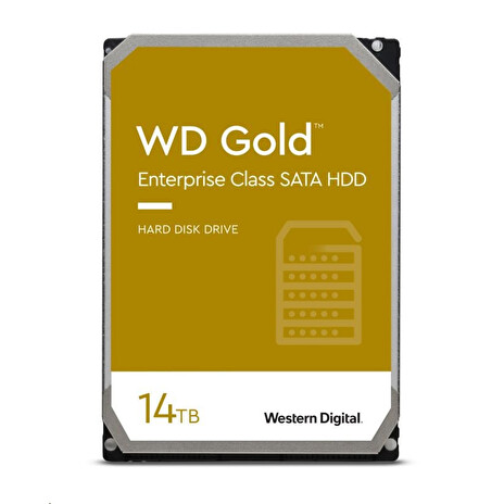 WD Gold Enterprise/14TB/HDD/3.5"/SATA/7200 RPM/5R