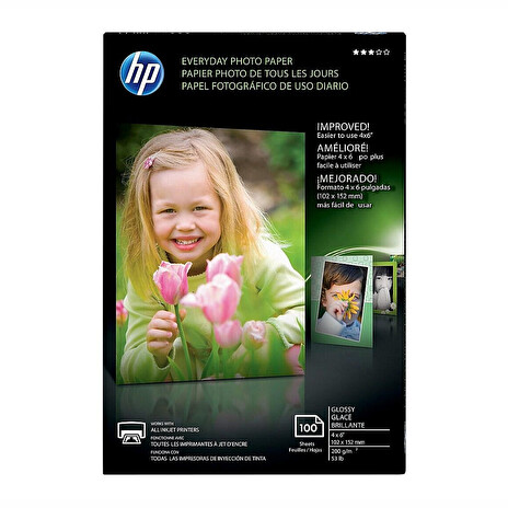 HP Photo Paper, A4, pololesk, 170g, 100 ks