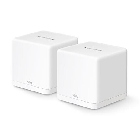 TP-Link WiFi router Mercusys Halo H60X(2-pack) WiFi 6, AX1500, 3x GLAN2,4/5 GHz