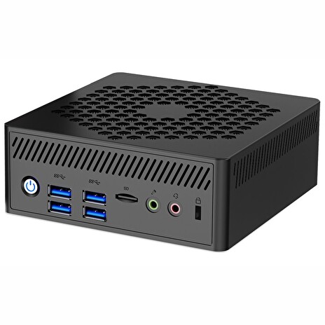 UMAX Mini PC U-Box N10 Pro/ N100/ 8GB/ 256GB SSD/ HDMI/ VGA/ DP/ 4x USB 3.0/ BT/ Wi-Fi/ 2x LAN/ W11 Pro