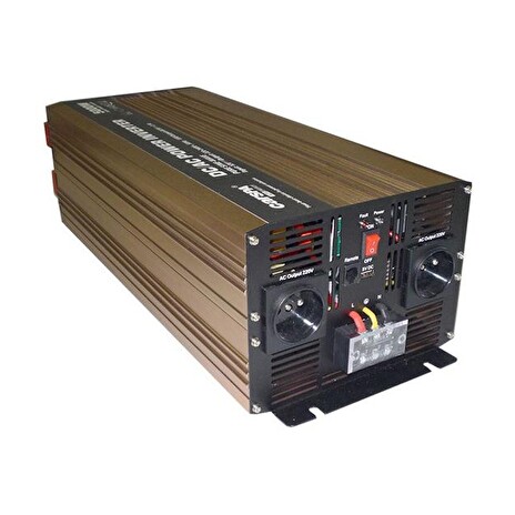 Měnič napětí CARSPA P5000 12V/230V 5000W čistá sinusovka