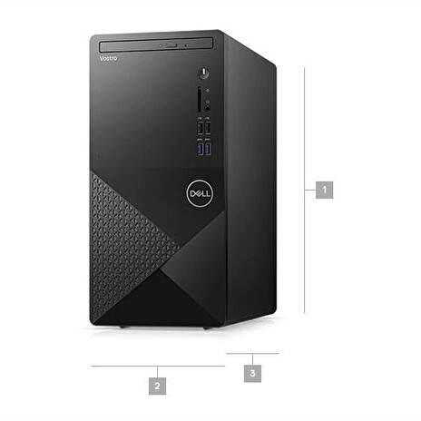 DELL Vostro 3910 MT/i5-12400/8GB/256GB/Intel UHD/DVD-RW/WiFi/BT/W11P/3Y Prosupport NBD