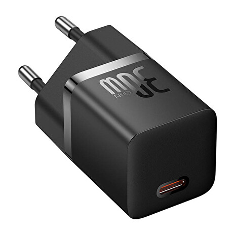 Baseus Rychlonabíječka do sítě GaN5 Mini 30W EU černá
