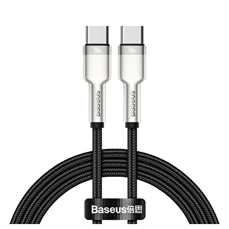 Baseus Datový kabel Cafule USB-C/USB-C 1m 100W (20V 5A) černý