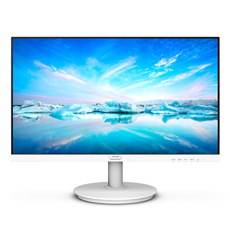 Philips LCD 241V8AW 23,8" IPS/1920x1080@75Hz/4ms/250cd/VGA/HDMI/Repro/VESA/Bílý