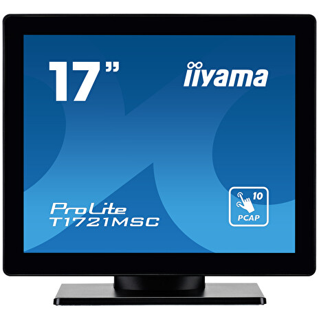 17" iiyama T1721MSC-B2:PCAP,10P,HDMI,repro