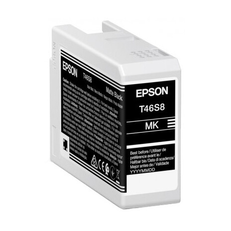 Epson Singlepack Matte Black T46S8 Ultrachrome