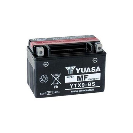Baterie motocyklová 12V/8Ah YUASA YTX9-BS