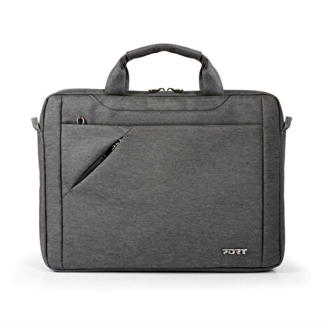 PORT DESIGNS SYDNEY ECO TL Toploading brašna na 13/14" notebook a 10,1'' tablet, šedá