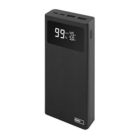 PowerBank EMOS BetaQ 20, 20 000 mAh, 22,5 W, černá