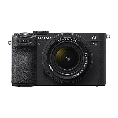 SONY Alpha A7C II kompaktní bezzrcadlovka + 28-60 mm objektiv SELEKCE černý