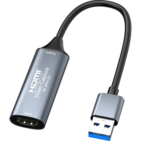 PremiumCord HDMI capture/grabber pro záznam Video/Audio signálu do počítače s konektorem USB3.0 typ A