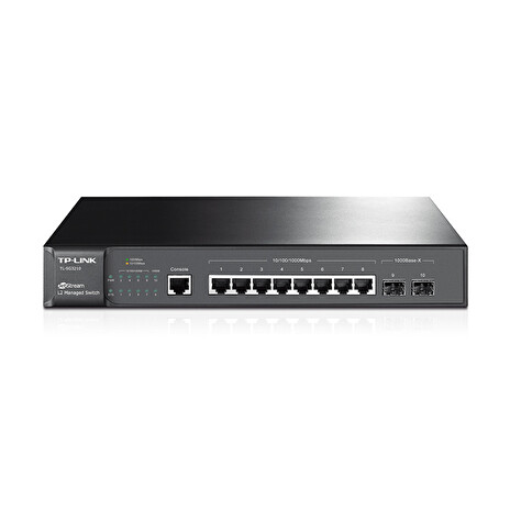 TP-Link TL-SG3210 8portový gigabitový řízený switch L2 Lite JetStream™ se 2 sloty SFP, OMADA SDN