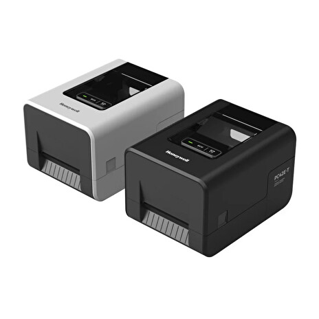 Honeywell - PC42E-T,USB,Ethernet,300dpi,White,1&0.5'',no power cord
