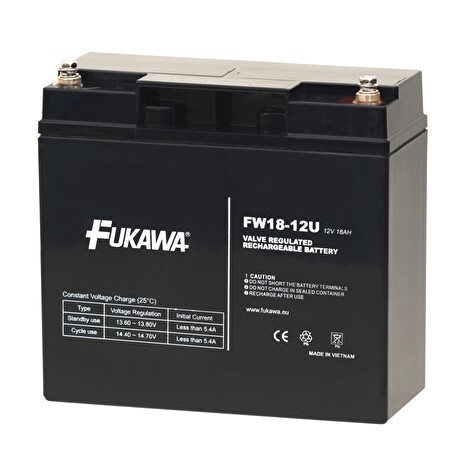 Akumulátor FUKAWA FW 18-12U (12V 18Ah)