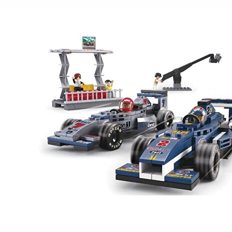Stavebnice SLUBAN Formule F1 Grand Prix B-0355 300 dílků