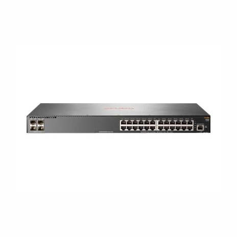 Aruba 2930F 24G 4SFP+ - Přepínač - L3 - řízený - 24 x 10/100/1000 + 4 x 1 Gigabit / 10 Gigabit SFP+ (uplink) - Lze montovat do rozvaděče