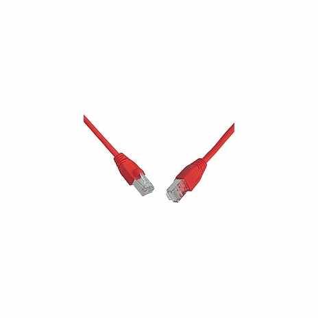 SOLARIX patch kabel CAT5E SFTP PVC 10m červený