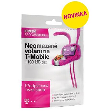 T-Mobile Twist V síti 200Kč kredit