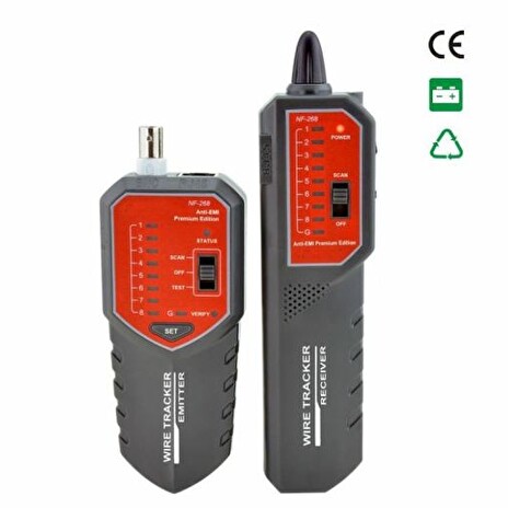 Tester WS-NF-268 Tester a lokalizátor UTP, telefon. a koax. kabelů